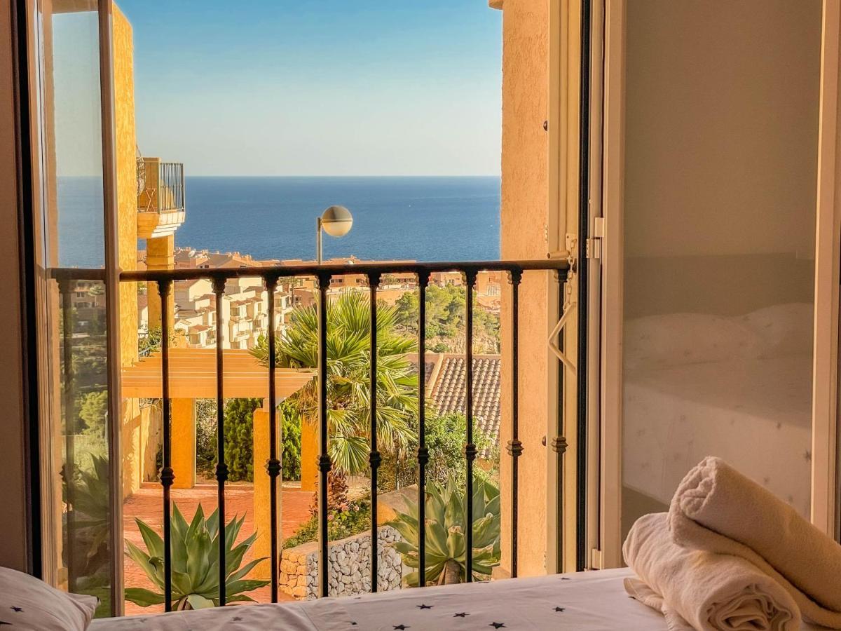 Charming Townhouse With Sea Views & Pool In Altea Villa Калпе Екстериор снимка